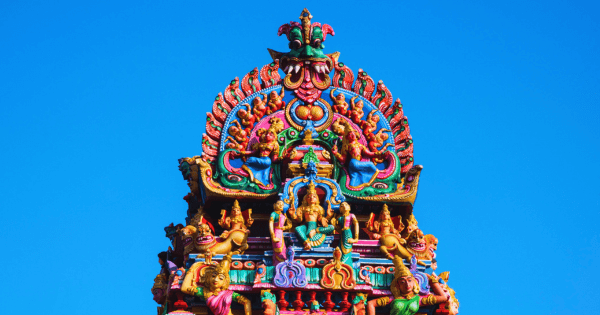 Facade of the Kapaleeshwarar Temple