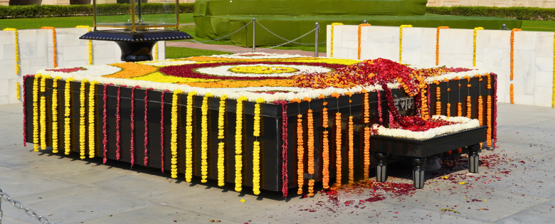Raj Ghat is a memorial dedicated to Mahatma Gandhi in Delhi,
