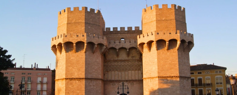 Torres de Serranos en Valencia