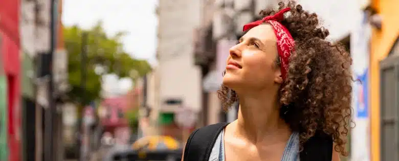 Tourist in Buenos Aires