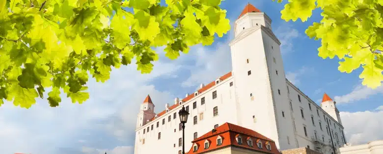 Vista del Castillo de Bratislava