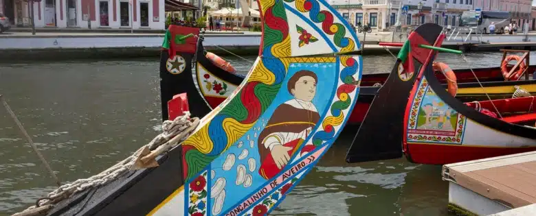 Bote tradicional en Aveiro