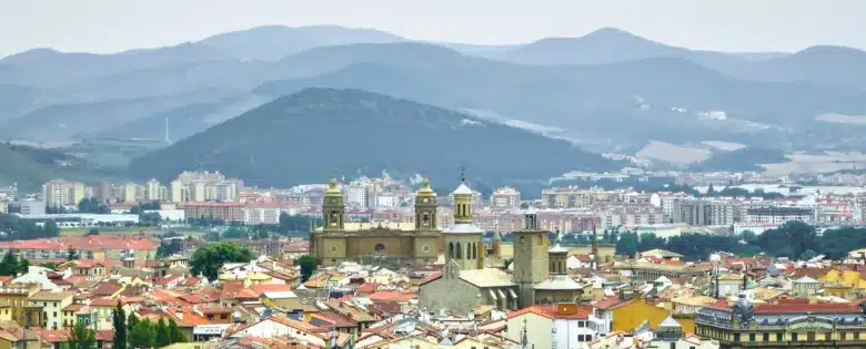 Vista panorámica de Pamplona