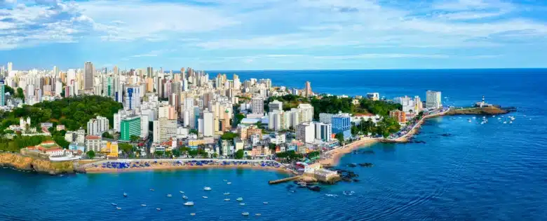 Vista panorámica de Salvador de Bahía